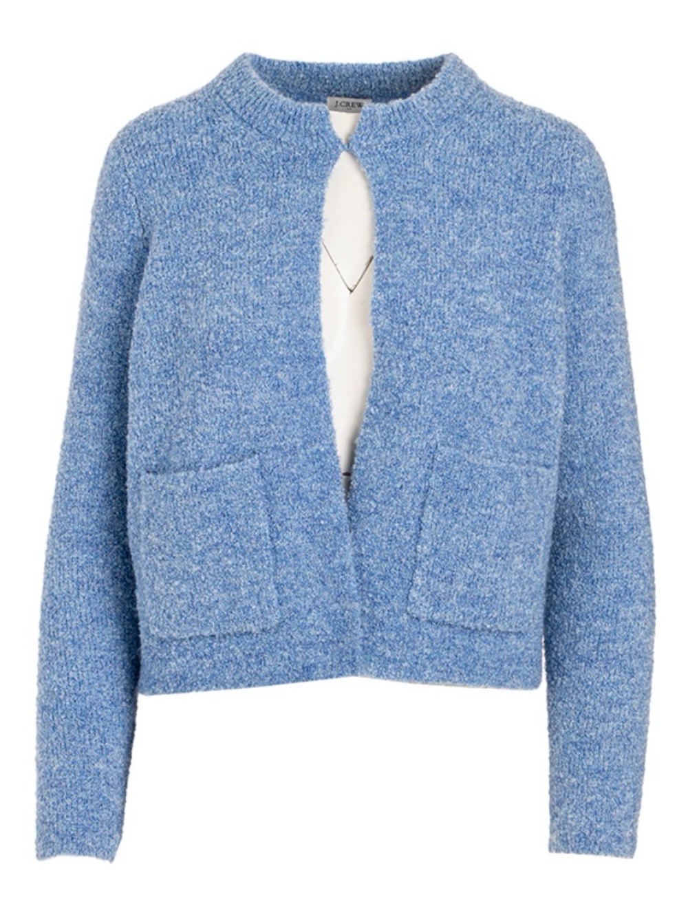 J.Crew Light Blue Cropped Cardigan